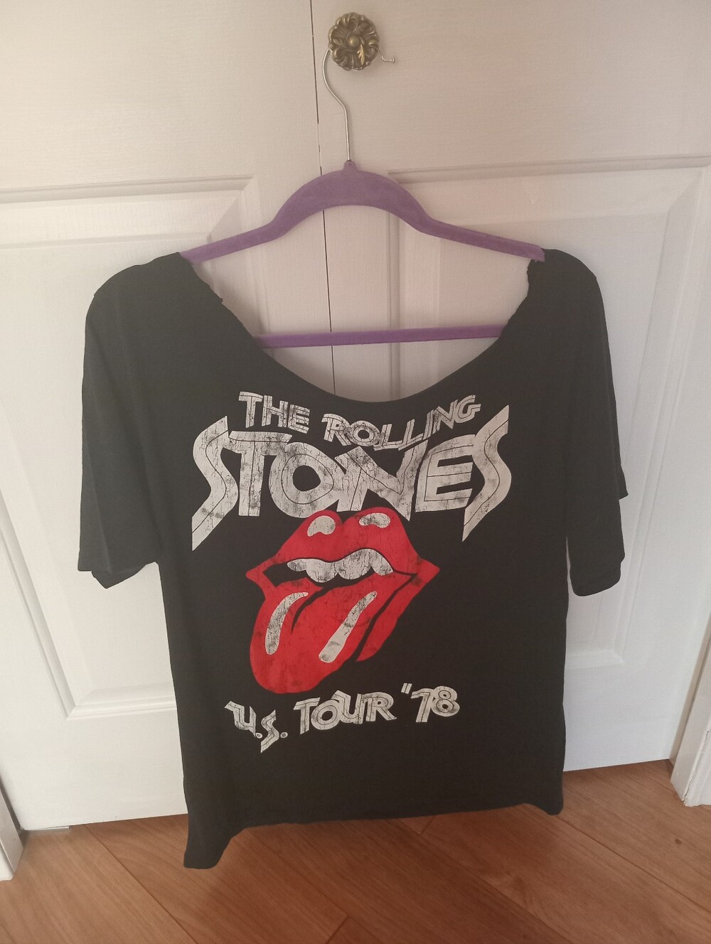 The Rolling Stones Upcycled T-Shirt